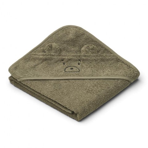 LW12564 - Albert hooded towel - 9458 Mr bear khaki - Extra 0 (Copy)